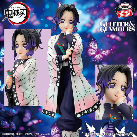 Demon Slayer Shinobu Kocho Glitter & Glamours Banpresto Figure Originale