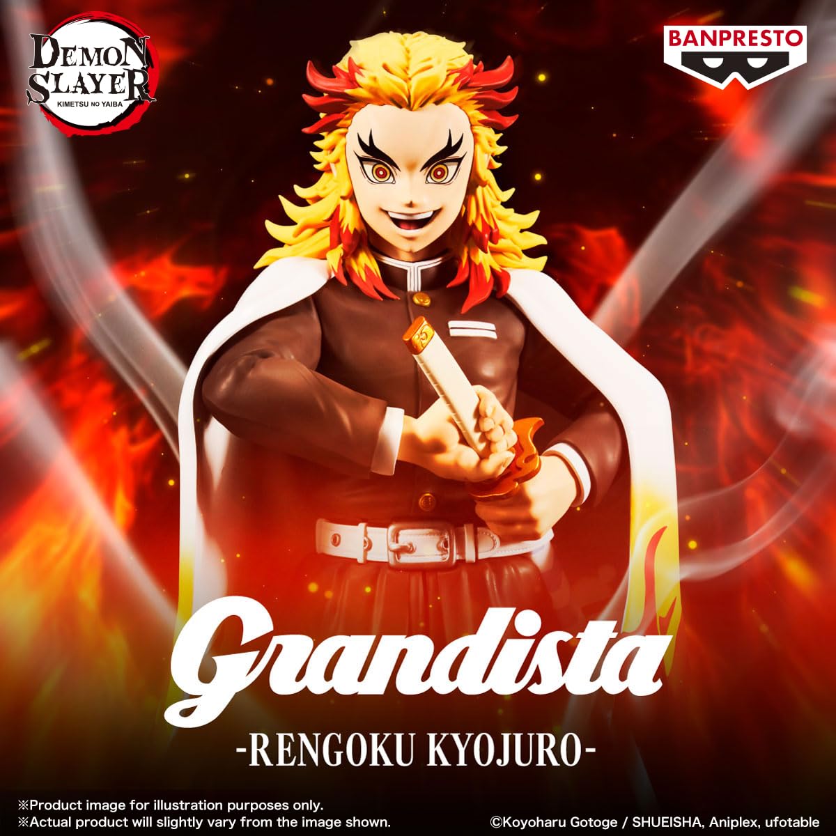 Grandista Rengoku Kyojuro – Demon Slayer | Figure Banpresto Bandai