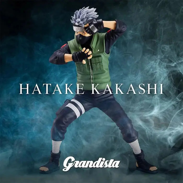 Figure Hatake Kakashi Grandista Banpresto - Naruto Shippuden 28cm | Aura Japan
